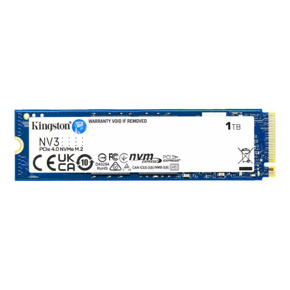 Накопитель SSD M.2 Kingston NV3 1000GB NVMe 2280 PCIe 4.0 x4 3D NAND Одесса - изображение 1