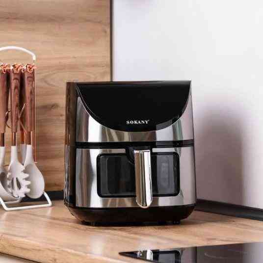 Аерофритюрниця SK-10067 2400Вт, 10л, 80–200°C, таймер 60 хв, захист, антипригарний, без масла Одеса