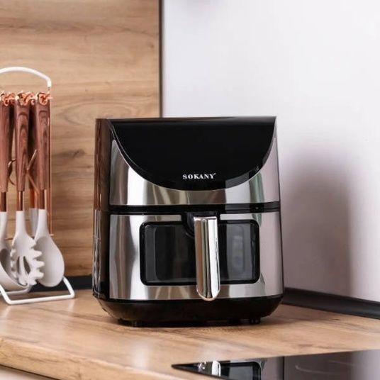 Аерофритюрниця SK-10067 2400Вт, 10л, 80–200°C, таймер 60 хв, захист, антипригарний, без масла Одеса - фото 3