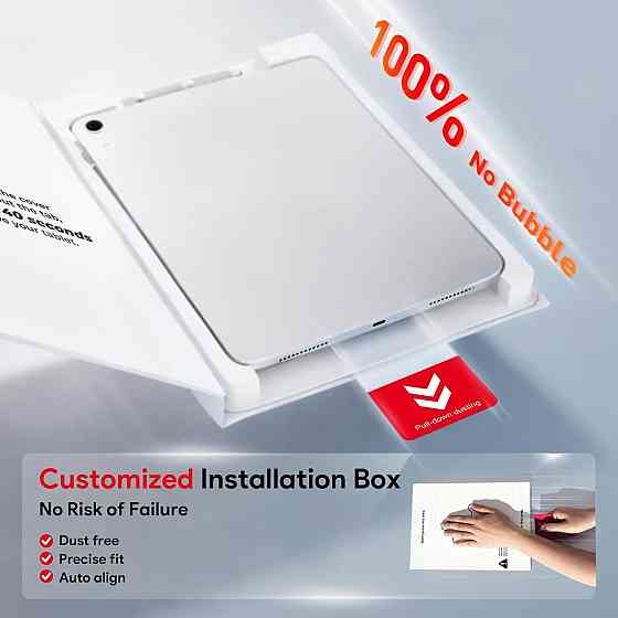 Захисне скло BERSEM для iPad 10-го/11-го покоління A16 (10,9/11 дюймів, 2022/2025) Дніпро