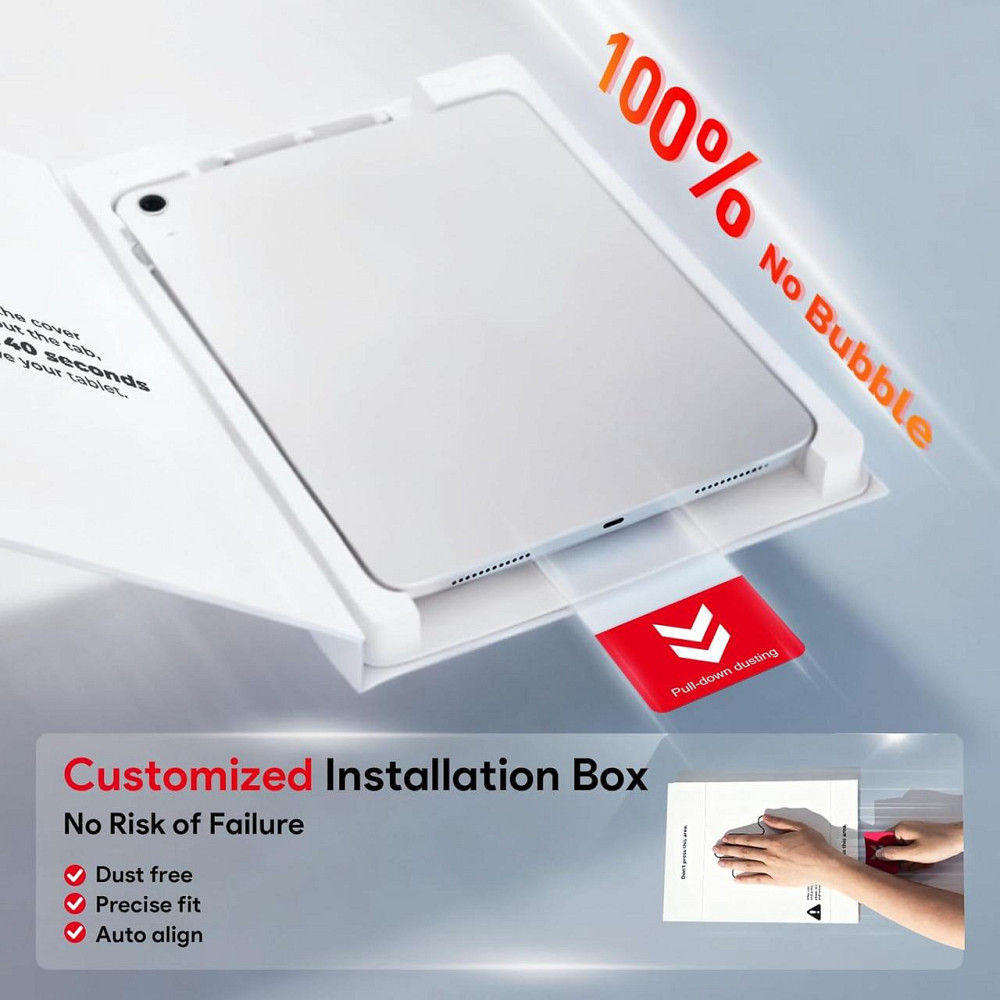 Захисне скло BERSEM для iPad 10-го/11-го покоління A16 (10,9/11 дюймів, 2022/2025) Дніпро - фото 1