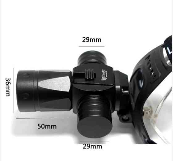 Налобный подводный фонарь Police 8755 L2 водонепроницаемый Киев