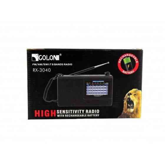 Радио RX 3040 FM/AM с USB, SD, Bluetooth, портативное, компактное, с питанием от сети и батареек Одесса