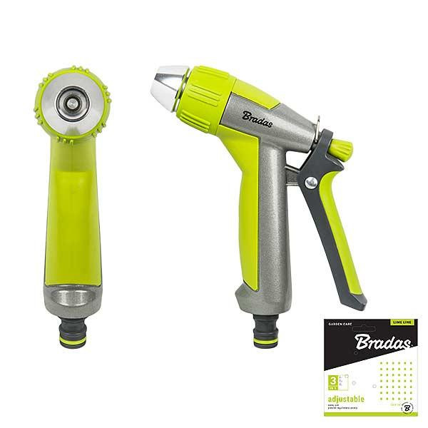 Пистолет для полива регулируемый металлический LIME LINE, LE-5107 Киев - изображение 1
