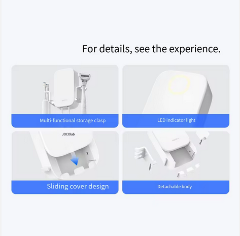 Cтерилізатор для зубних щіток Xiaomi DOCO Non Plug Одеса - фото 5