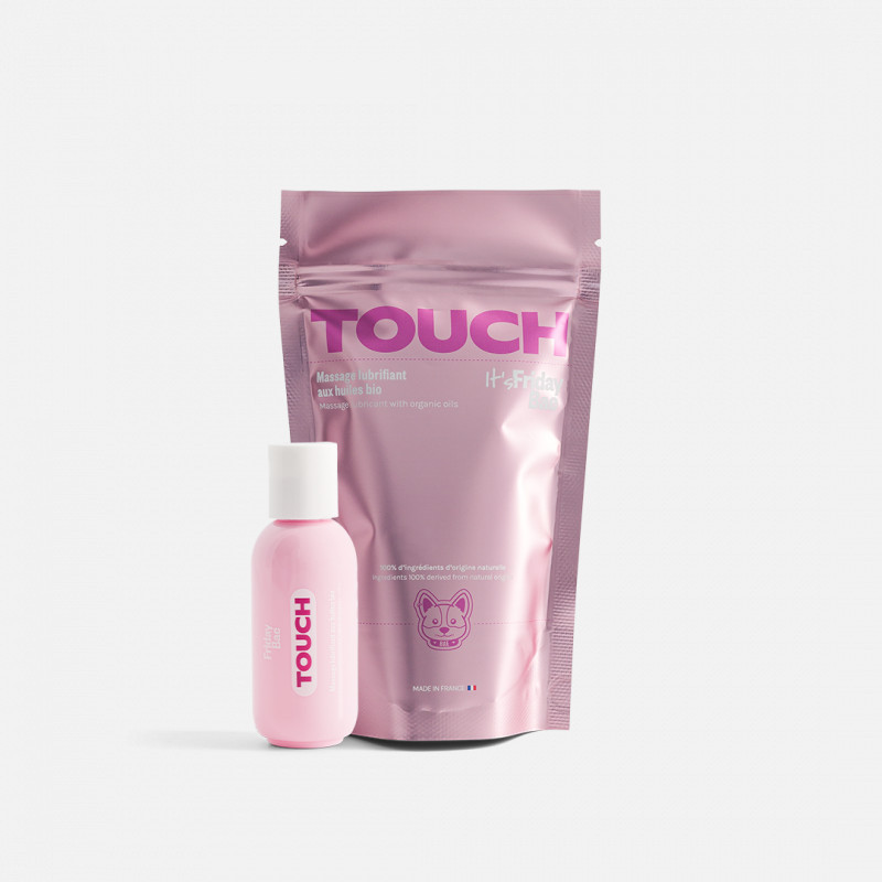Гель для массажа-лубрикант 2 в 1, аромат: миндаль TOUCH, 50 мл Friday Bae (Франция) Sex Aura Киев - изображение 1