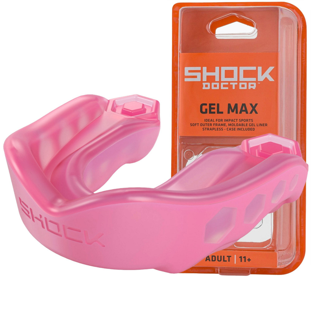 Капа Shock Doctor Gel Max доросла (вік 11+) Hot Pink (art. 6200-PK-AD) Кам'янське - фото 1