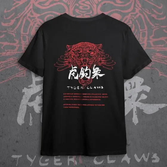 Футболка для підлітка хлопчика з принтом Киберпанк Tyger Claw140 Розмір 160 Anime10552 Дніпро