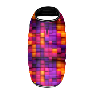 Курточка для животных WAUDOG Clothes Накидка Кубы 3Д M (504-4057) Винница - изображение 3