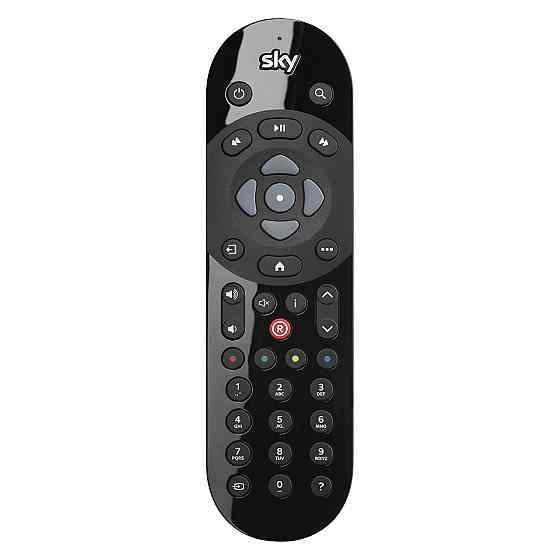 Пульт дистанційного керування для ТВ Sky SKY135 SKYMR чорний голосовий пошук IR сумісний зі Sky Q 1TB 2TB Mini Київ