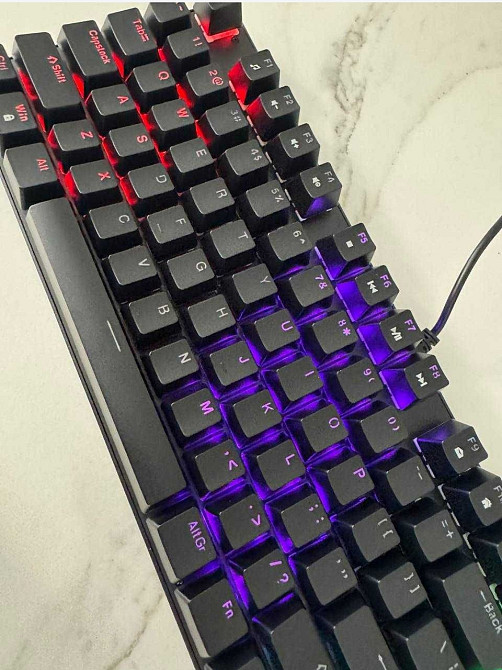 Механическая клавиатура 87 подсветка топовая новая геймерам. Харьков - изображение 3