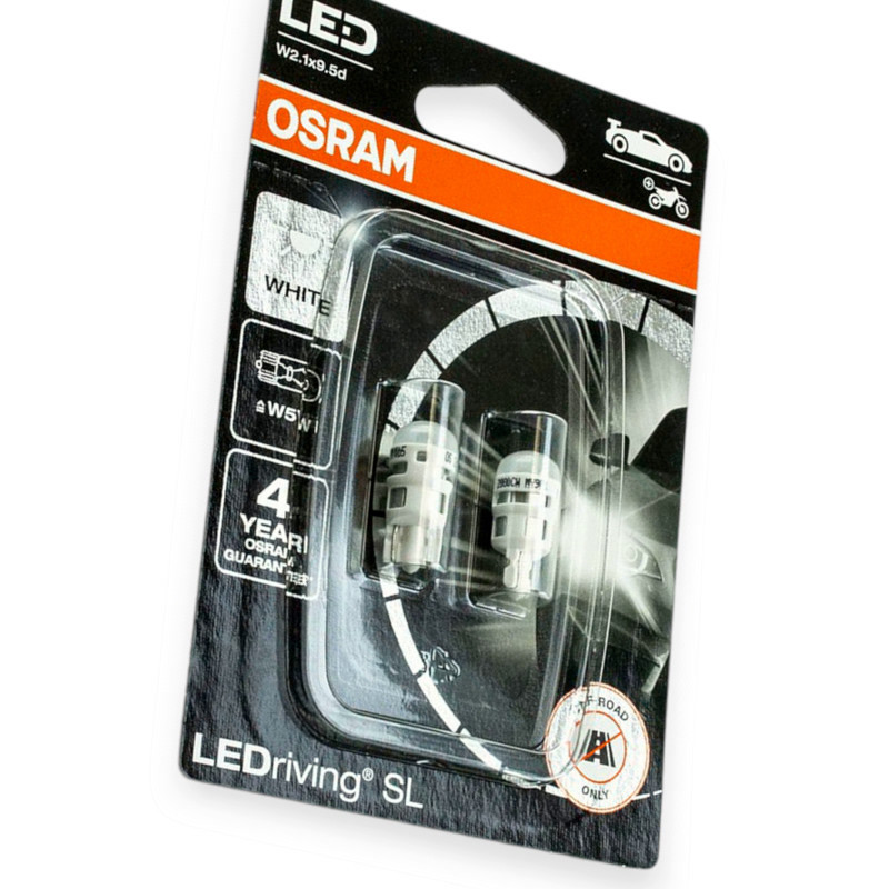 Автоламп БЦ 12-5 лазер. WHITE 1W 6000K OSRAM Premium світлодіодна Мукачево - фото 1