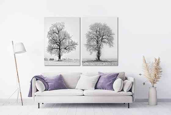 Модульная картина в гостиную / спальню  Дерева  TLV-2_041 70x102 см Київ