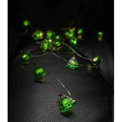 Гирлянда Chomik Елка струна 2,2м, 20 LED теплый белый, 2АА (5900779854192) Винница