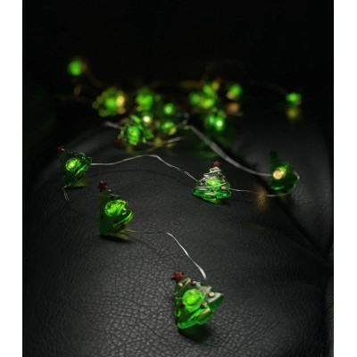 Гирлянда Chomik Елка струна 2,2м, 20 LED теплый белый, 2АА (5900779854192) Винница - изображение 4