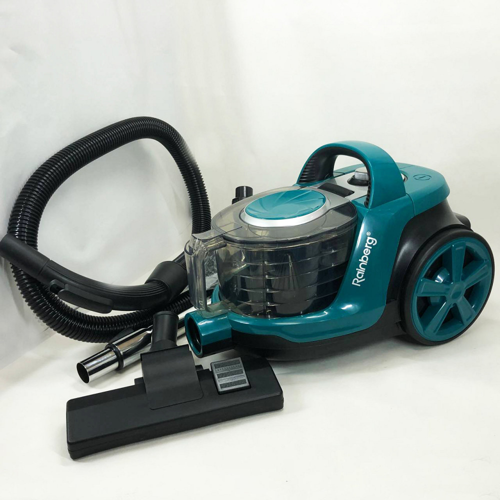 Пилосос оснащений контейнером для пилу Rainberg, Гарний пилосос з фільтром нера для паркету CW-36 Львів - фото 11