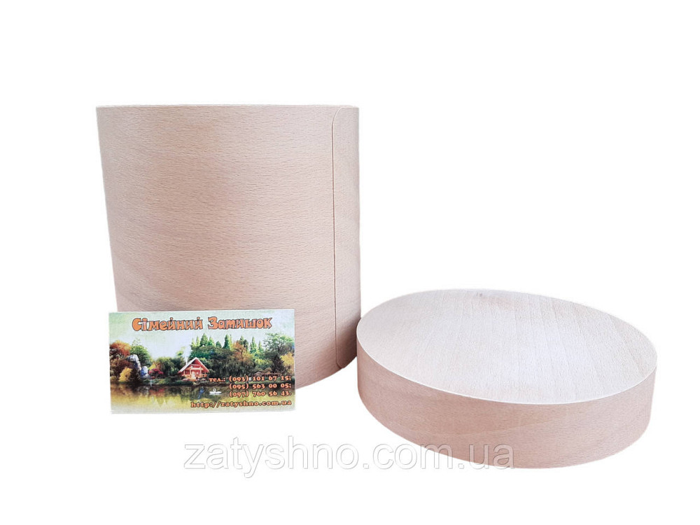 Тубус из шпона для подарков Киев - изображение 1