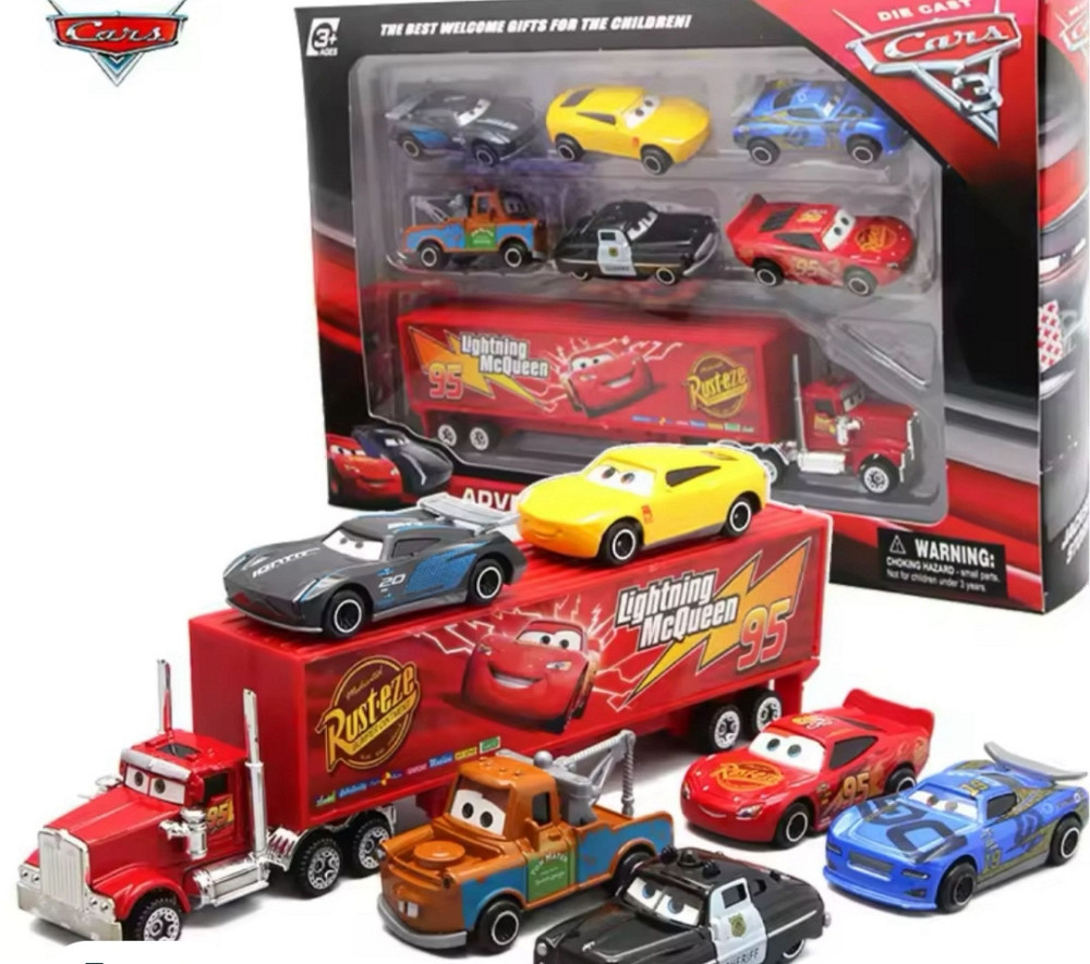 Ігровий набір металевих машин Блискавка Маквін «Тачки» Харьков - изображение 5