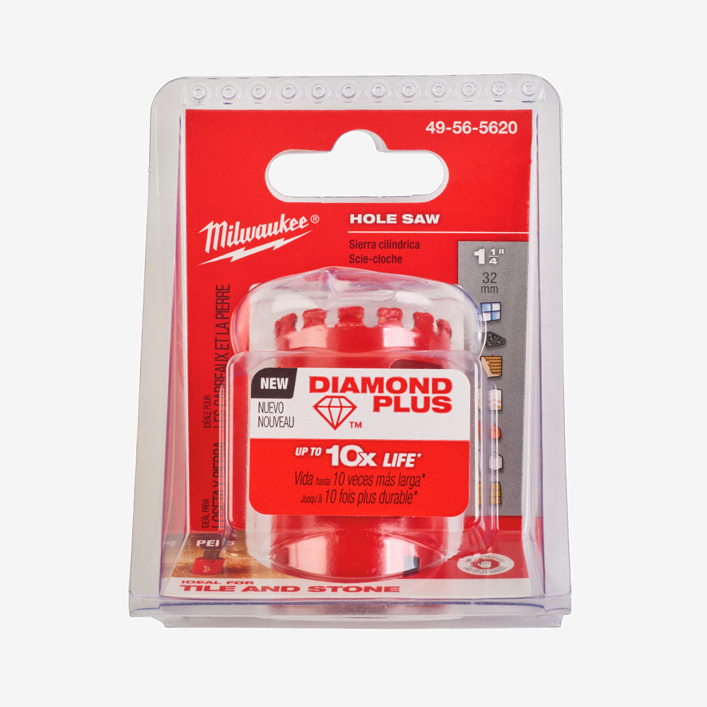 Коронка алмазна Diamond Plus MILWAUKEE, Ø32мм (з різьбою) Одеса - фото 2