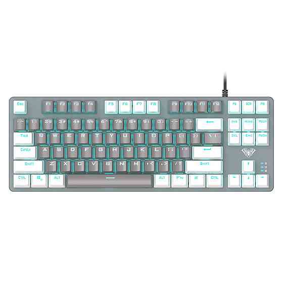 Клавіатура Aula Mechanical F3287 White/Grey keycap KRGD blue (6948391240688) білий, сірий Харків