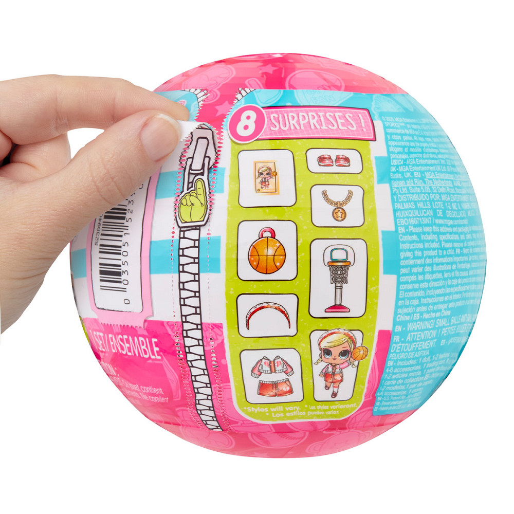 Ігровий набір з лялькою L.O.L. Surprise! серії All Star Sports – Зірочки спорту Дніпро - фото 5