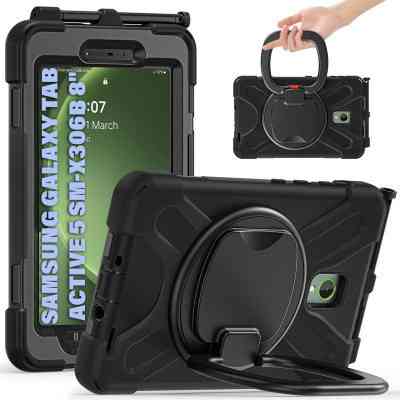 Чохол до планшета BeCover Heavy Duty Case With Stand Holder Samsung Galaxy Tab Active 5 SM-X306B 8&quot; Black (710950) Вінниця