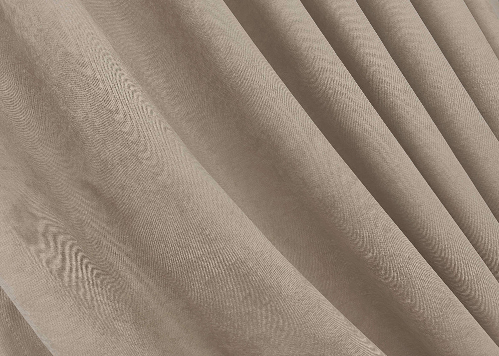 Комплект готовых штор VR-Textil Микровелюр Petek YL № 2016ш Какао 200х270 см 2 шт (32-370) Киев - изображение 6