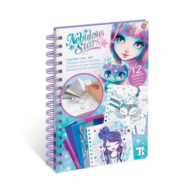 Набор для творчества Nebulous Stars Скетчбук Фантазийное искусство из фольги (11025) Винница - изображение 1