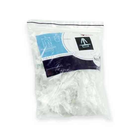 Клипса хомута (отв 6,5-7,5, ш5,0) (100шт) №86 Мукачево