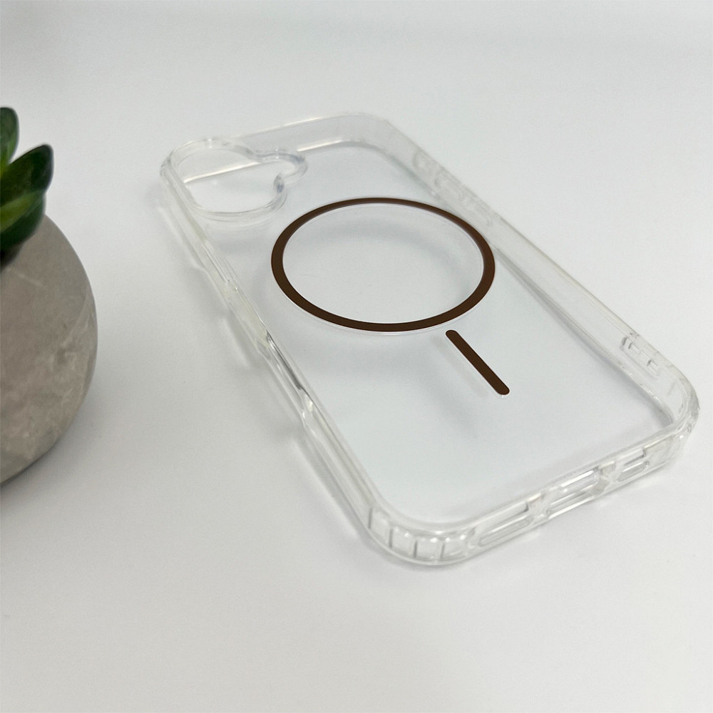 Чехол Cosmic для iPhone 16, золотой, тонкий и магнитный Киев - изображение 3