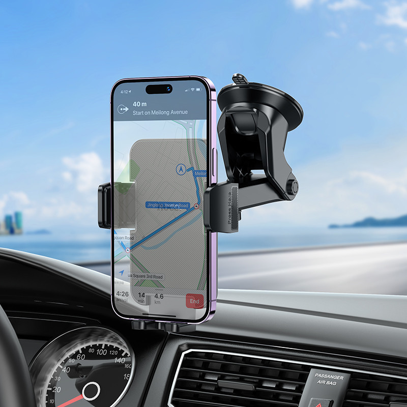 Автотримач для телефону HOCO H37 Cheetah чорний Київ - фото 2