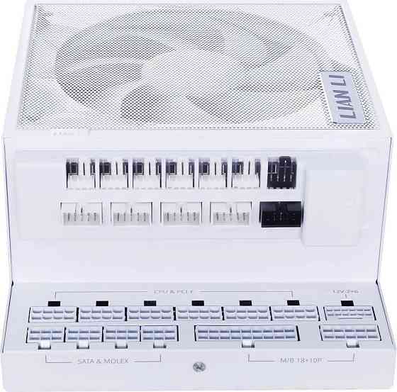 Блок питания Lian Li Edge Gold 1000W White with Hub, EU Cord (G9P.EG1000G.WH00.EU) ( 10121 ) Харьков