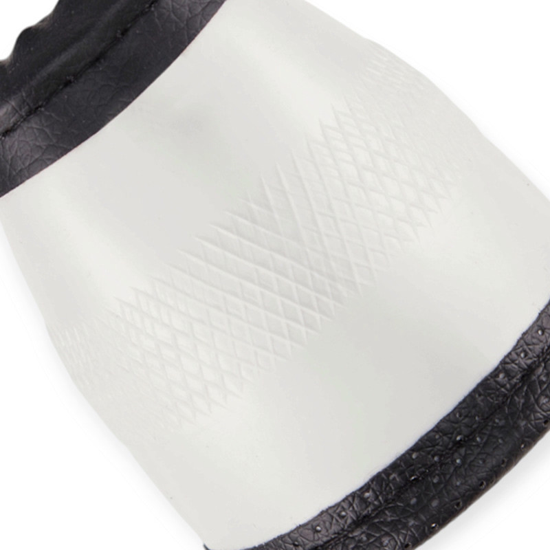 Чохол m екошкіри (37 - 39 см) чорний перфорований, 2 канти під дерево керма Мукачево - фото 3