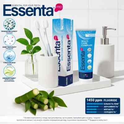 Зубная паста Essenta Pro Multi Care Complex 75 мл (8031447500077) Винница
