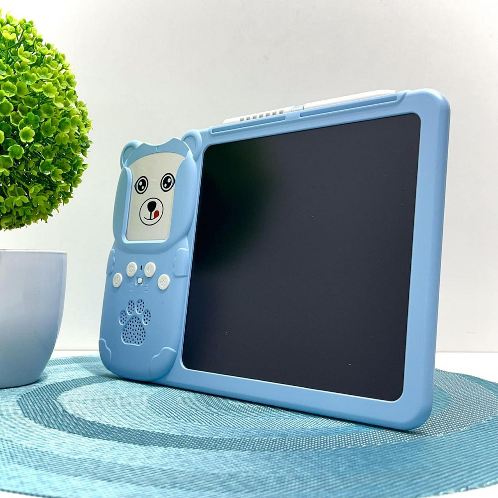 Картридер Всезнайко WToys кольорова LCD - дошка стілус 122 картки 18 тем казки пісні цікаві факти Блакитний (94930) Чернигов - изображение 9