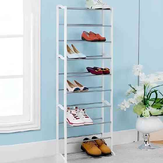 Полиця для взуття на 30 пар (140×50×25см),Amazing Shoe Rack 115-2 SBR Київ