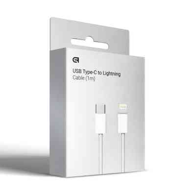 Дата кабель USB-C to Lightning 1.0m White Armorstandart (ARM72697) Вінниця