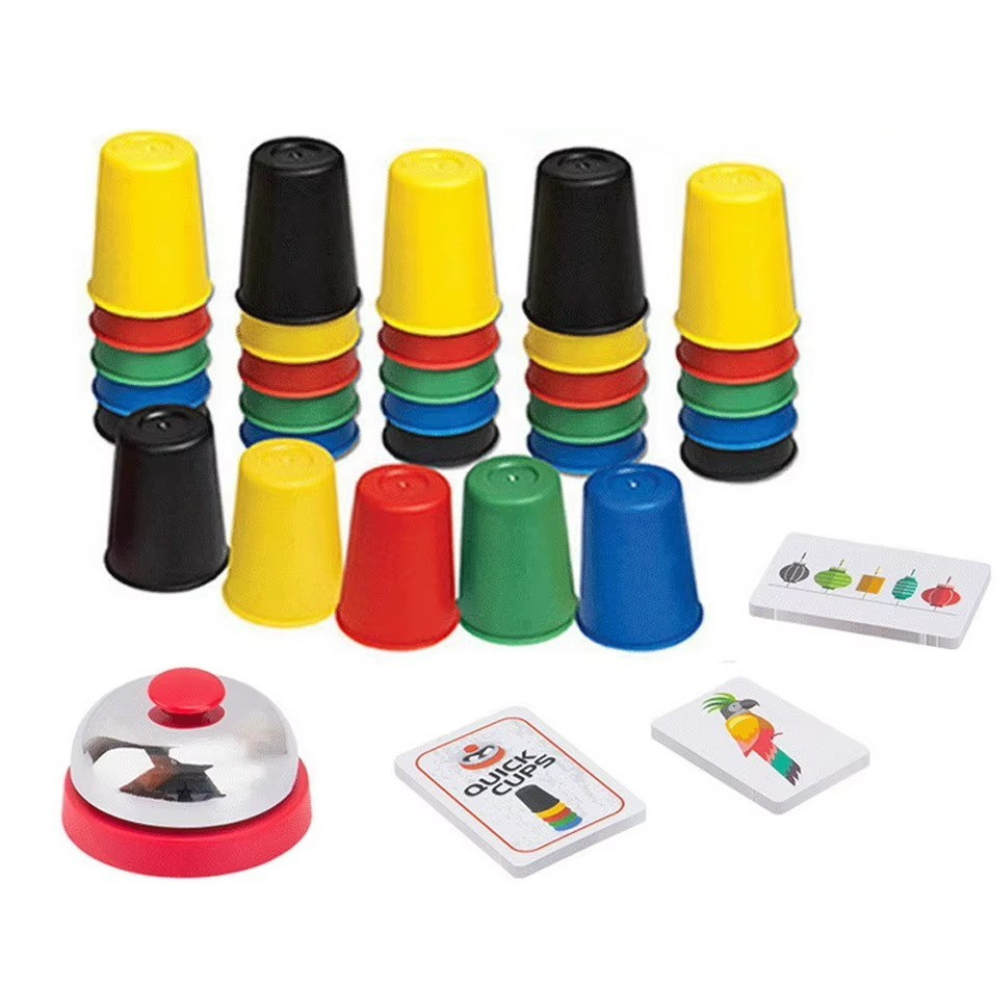 Настільна гра дитяча "Quck cups" логічна, змагальна на швидкість для компанії дітей та дорослих Кам'янець-Подільський - фото 6