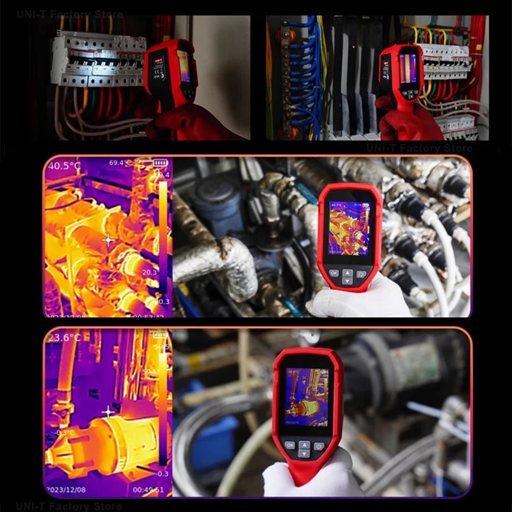 Тепловізор UNI-T UTi120S з LCD та акумулятором Київ - фото 8