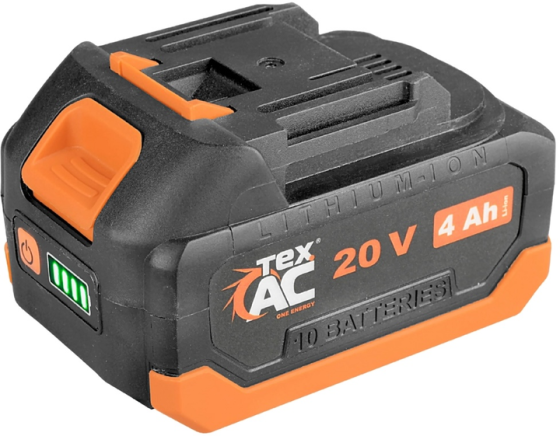 Акумуляторна безщіткова ланцюгова пила Tex.AC ТАOE-S16L : з АКБ 2шт 20V 4 Ah+ЗП Київ
