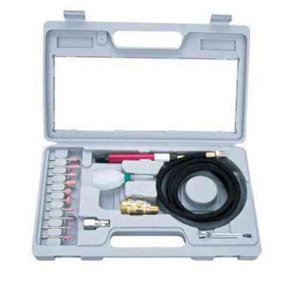 Гравер Airkraft пневмо, міні з комплектом шліфовальних каменів (AT-010K) Вінниця