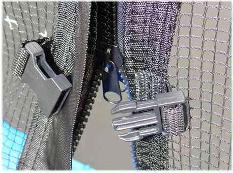 Батут SJ 10ft (312см) синій з зовнішньою сіткою Киев