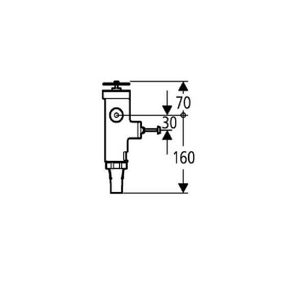 Змивний пристрій під тиском для унітаза Grohe (43996000) Київ