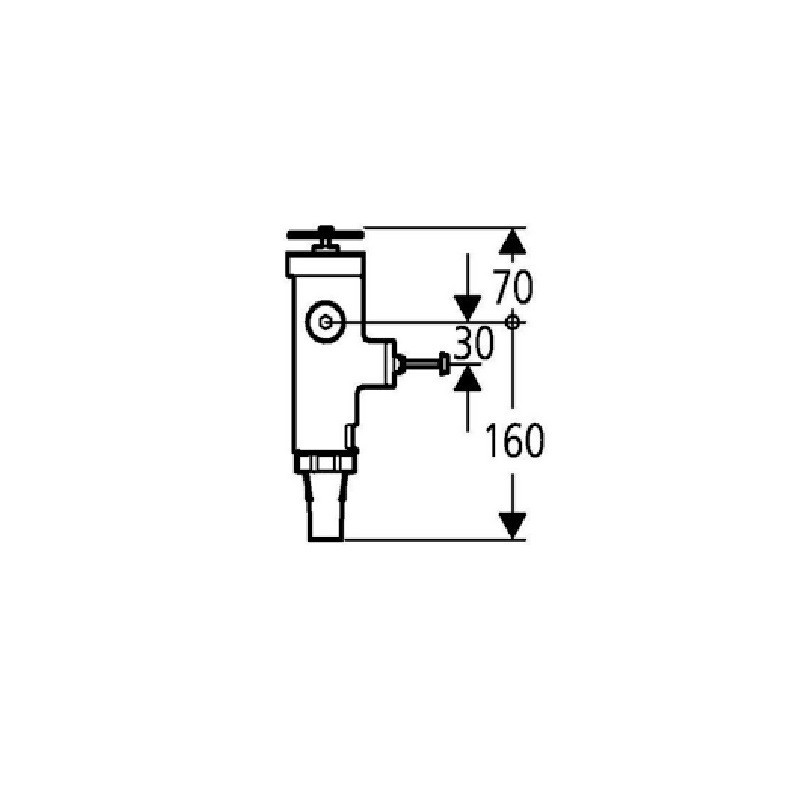 Змивний пристрій під тиском для унітаза Grohe (43996000) Київ - фото 2