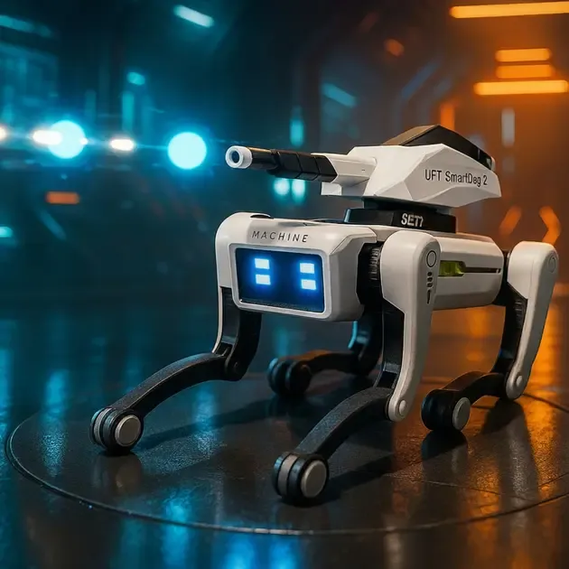 Интерактивный робот-пес, стреляющий шариками орбиз UFT Smart Dog 2 Коломыя - изображение 5