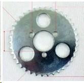 Звезда трансмиссии (задняя) квадроцикл детский Т8F-38T(d=29; 3отв.*34mm) Мукачево - изображение 1