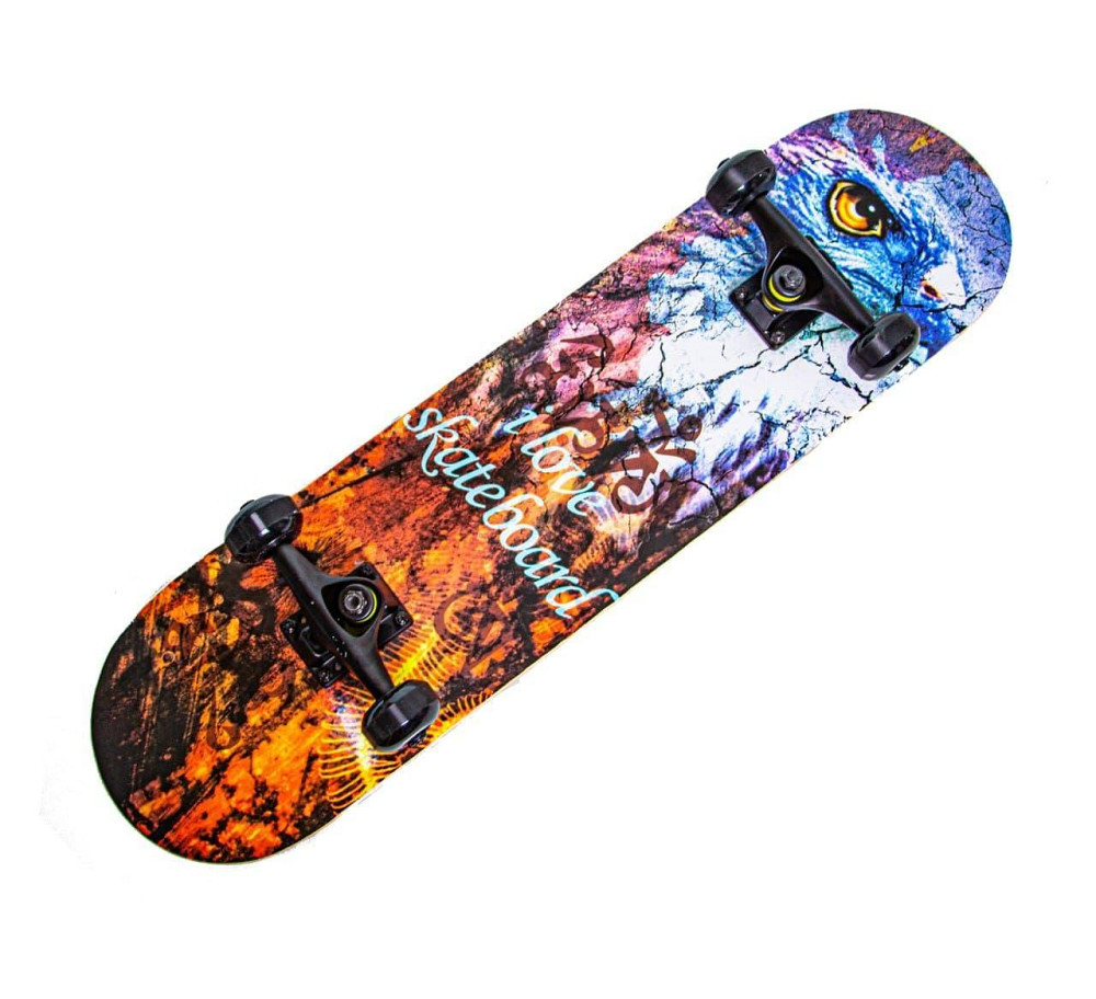 Скейтборд "Scale Sports" LOVE SKATEBOARD. нагрузка до 90 кг Одесса - изображение 1
