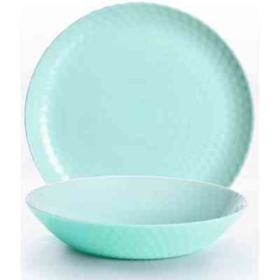 Столовий сервіз Luminarc Pampille Бірюзовий 18 предметів (Q6154) Вінниця