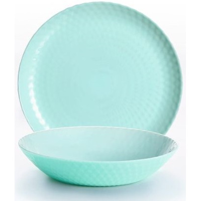 Столовий сервіз Luminarc Pampille Бірюзовий 18 предметів (Q6154) Вінниця - фото 2