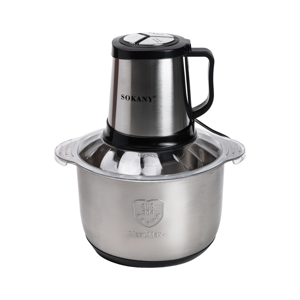 Чоппер Sokany SK-7015 с чашей на 3,9 л Киев - изображение 2